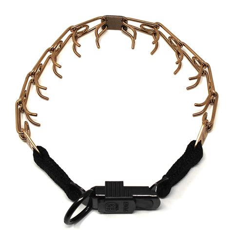 prong collar with quick release.